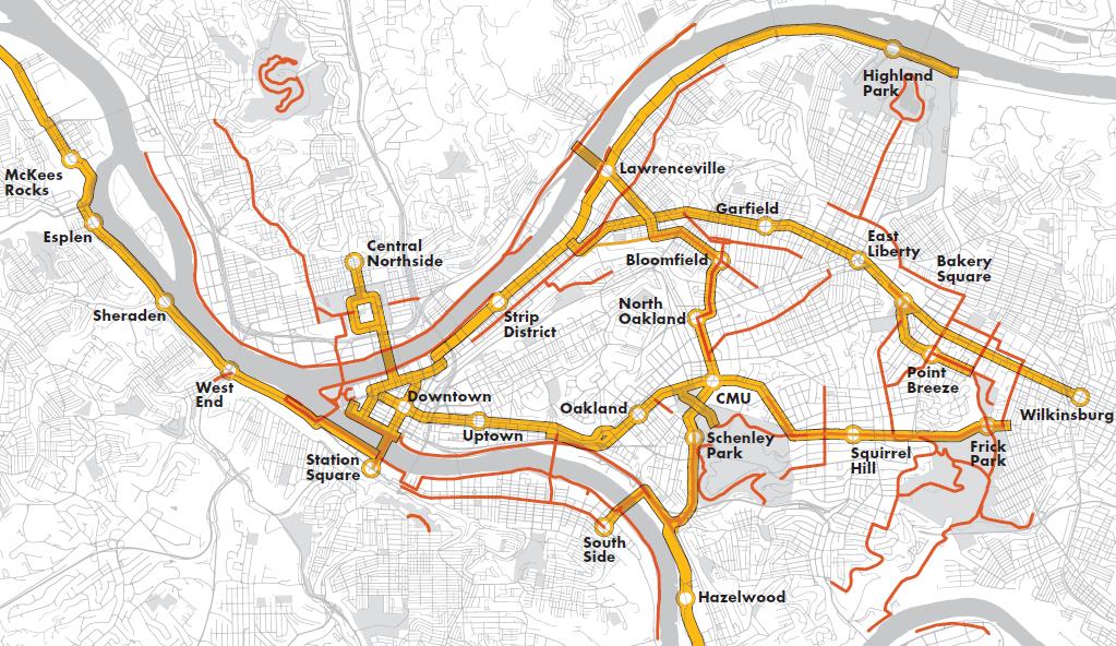 Better Bikeways Map